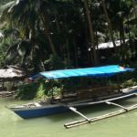 Floating restaurant loboc riverwatch bohol along the river