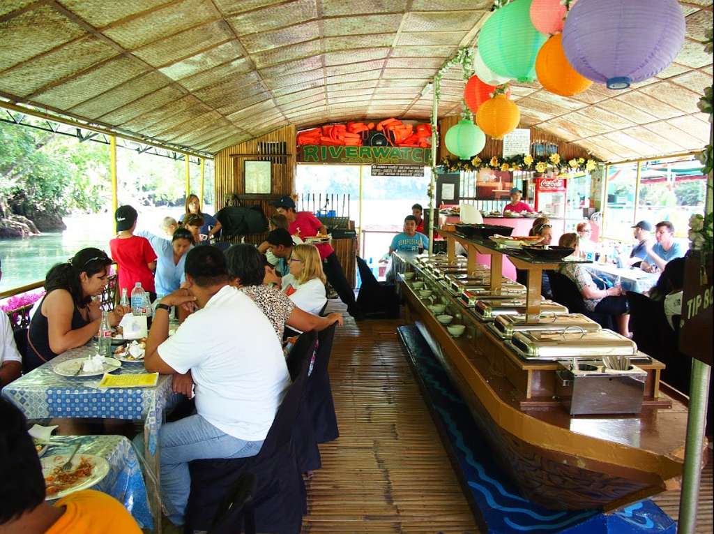 Loboc Riverwatch Floating Resto Cruise Bohol Lunch Buffet Floating