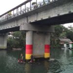 Floating restaurant loboc riverwatch bohol kids under the bridge