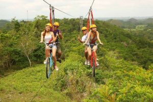 E a t danao or the danao adventure park in bohol philippines fun